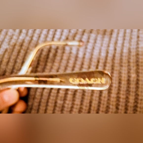 COACH Eyeglasses 9252 Victorian Roses Clear Acrylic Women - Picture 15 of 16